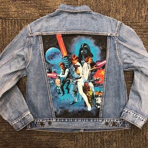 justice x levi's jacket